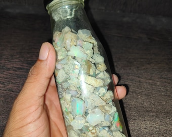 1050 Ct Jumbo ETHIOPIAN OPAL Natural Welo Fire Rough Specimen Gemstone Lot 210-230 PCS