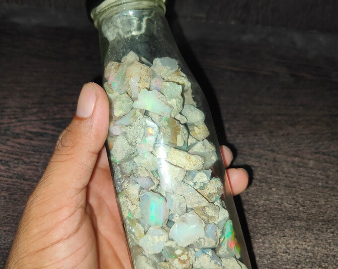 1050 Ct Jumbo ETHIOPIAN OPAL Natural Welo Fire Rough Specimen Gemstone Lot 210-230 PCS