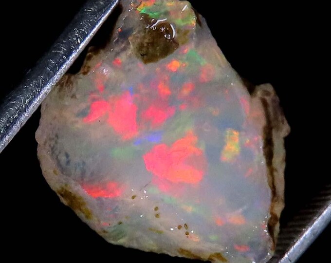 Natural Ethiopian Opal rough ,11x14x11 MM 6.50 Cts. MS06-98