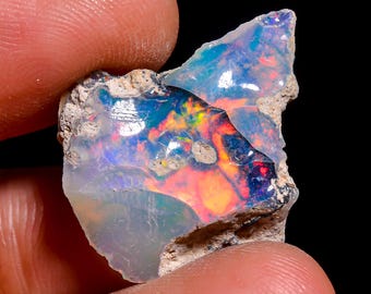 Natural Ethiopian Opal rough - 20X18X5 MM 08.00 Cts. KR46-64