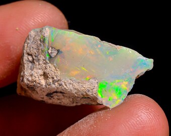Natural Ethiopian Opal rough - 25X18X10 MM 18.00 Cts. KR46-56