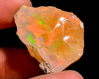 Natural Ethiopian Opal rough - 24X19X14 MM 26.50 Cts. KR47-62