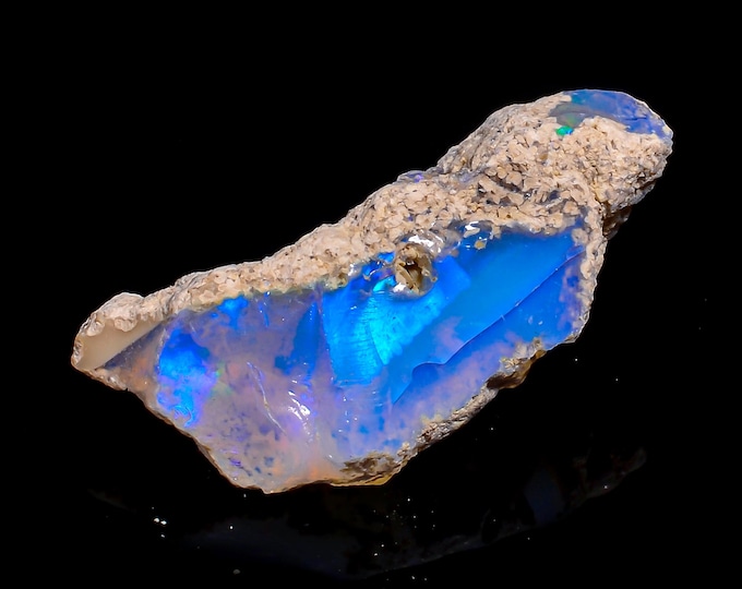 Natural Ethiopian Opal rough - 32X14X12 MM 18.50 Cts KR46-29