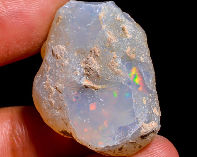Natural Ethiopian Opal rough - 30X23X14 MM 38.50 Cts. KR46-48