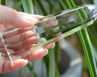 Himalayan Quartz Vogel Wand: 13 Sided Reiki Healing Crystal