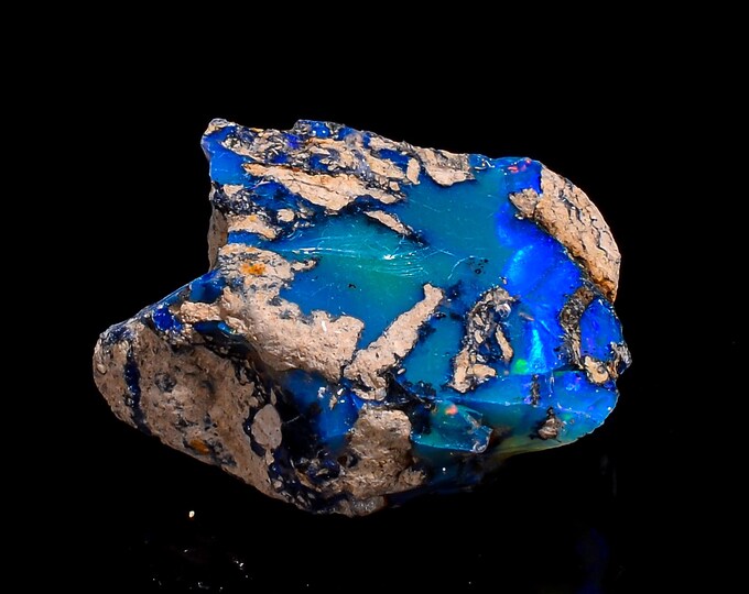 Natural Ethiopian Opal rough - 24X18X11 MM 21.00 Cts. KR47-41