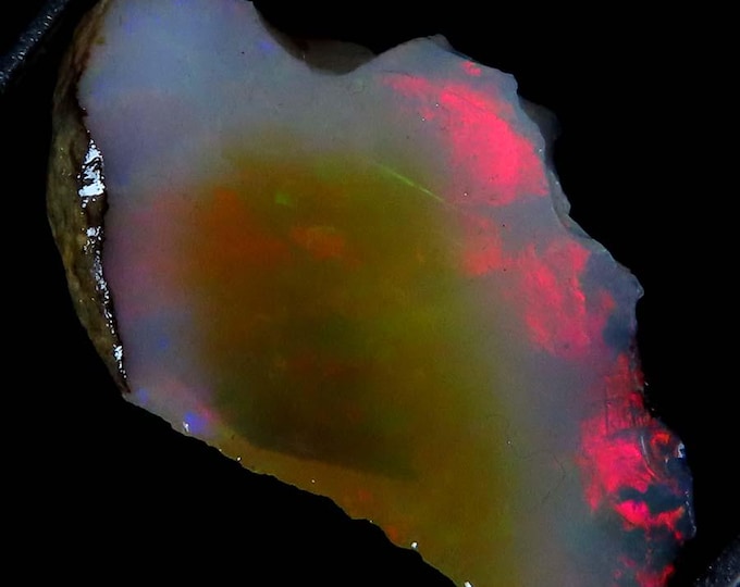 Natural Ethiopian Opal rough ,15x25x08 MM 10.50 Cts. MS06-97
