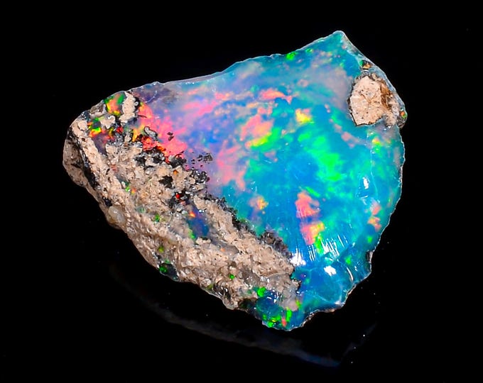 Natural Ethiopian Opal rough - 17X15X4 MM 06.50 Cts. KR46-20