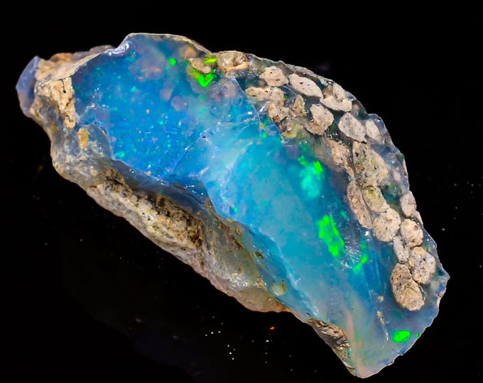 Natural Ethiopian Opal rough , 30x16x13 MM 20.05 Cts. KR03-10