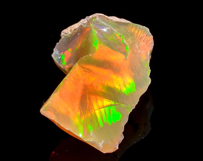 Natural Ethiopian Opal rough - 29X19X13 MM 23.00 Cts. KR47-40