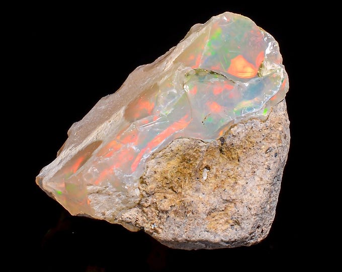 Natural Ethiopian Opal rough - 27X24X15 MM 39.00 Cts. KR47-67