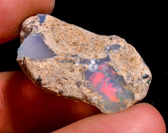 Natural Ethiopian Opal rough - 26X18X09 MM 16.50 Cts. KR46-35