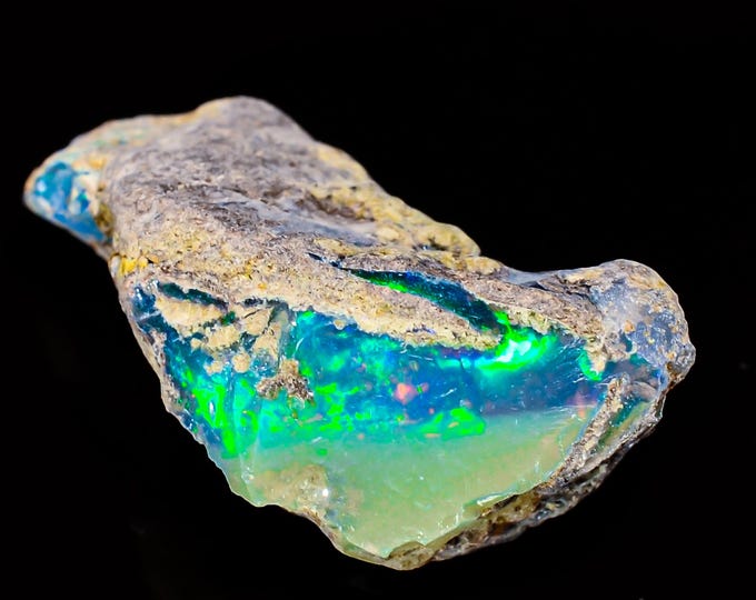 Natural Ethiopian Opal rough , 24x12x10 MM 10.05 Cts. KR03-64