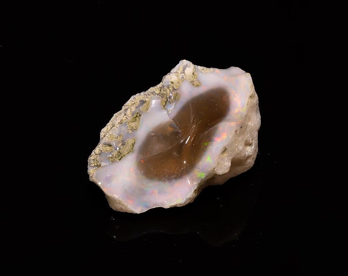 Natural Ethiopian Opal rough ,33X23X14 MM 45.2 Cts. KR14-64