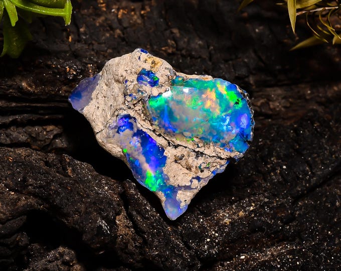 Natural Ethiopian Opal rough ,21X18X13 MM 17.1 Cts. KR14-28