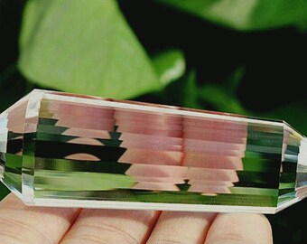 Himalayan Quartz Crystal Vogel Wand: 24 Sided Reiki Healing Point