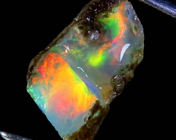 Natural Ethiopian Opal rough ,09x11x07 MM 3.60 Cts. MS06-86