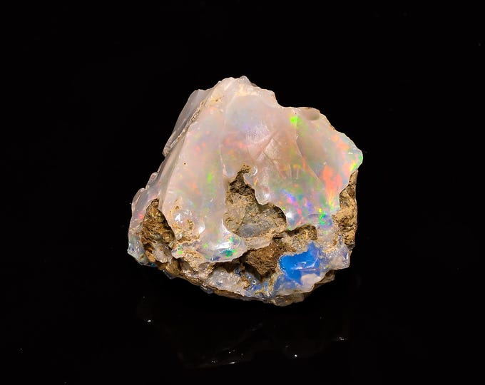 Natural Ethiopian Opal rough ,27X26X15 MM 44.4 Cts. KR14-41