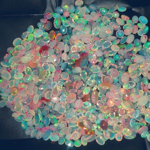 810 Ct Ethiopian Welo Opal Faceted Gemstone for Necklace Craft