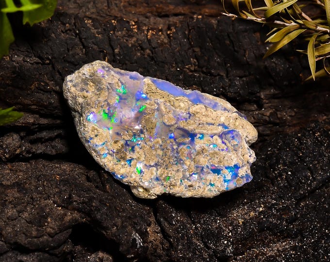 Natural Ethiopian Opal rough ,32x19x08 MM 17.6 Cts. KR14-13