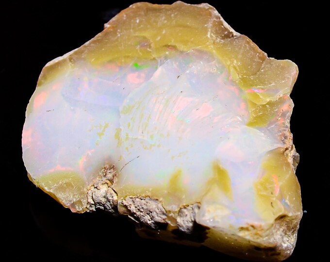 Natural Ethiopian Opal rough ,24X19X06 MM 14.5 Cts. KR03-52