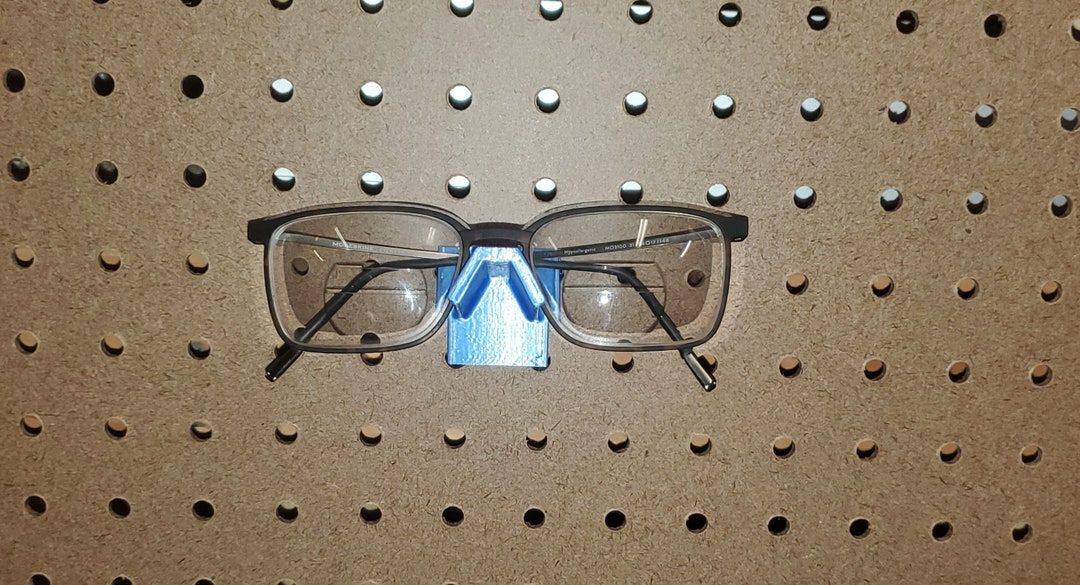 Pegboard/skadis Glasses/sunglasses/safety Glasses Holder Etsy