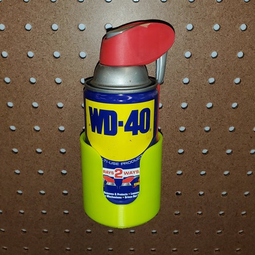 Pegboard/skadis Standard Spray Can Holder 2 or 3 Can Etsy