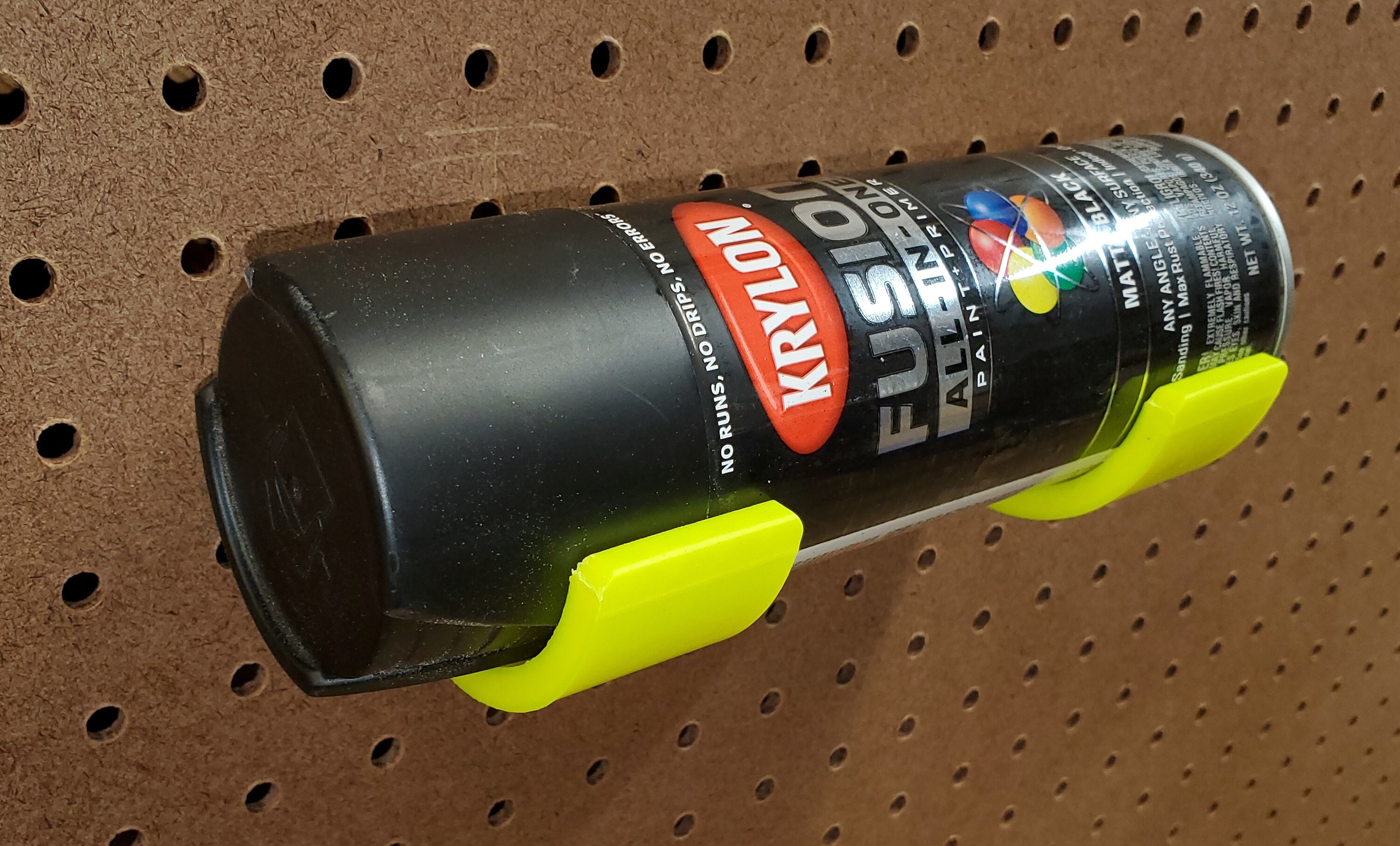 Pegboard paint or spray can holder Etsy