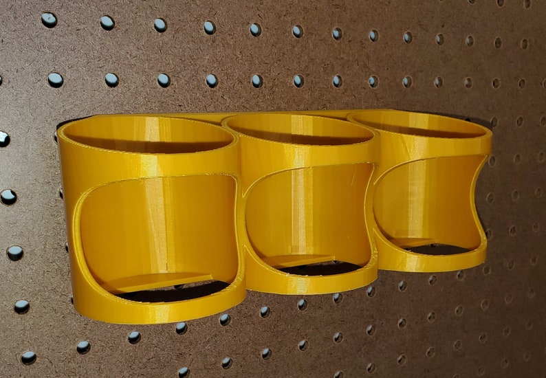 Pegboard/skadis Standard Spray Can Holder 2 or 3 Can Etsy