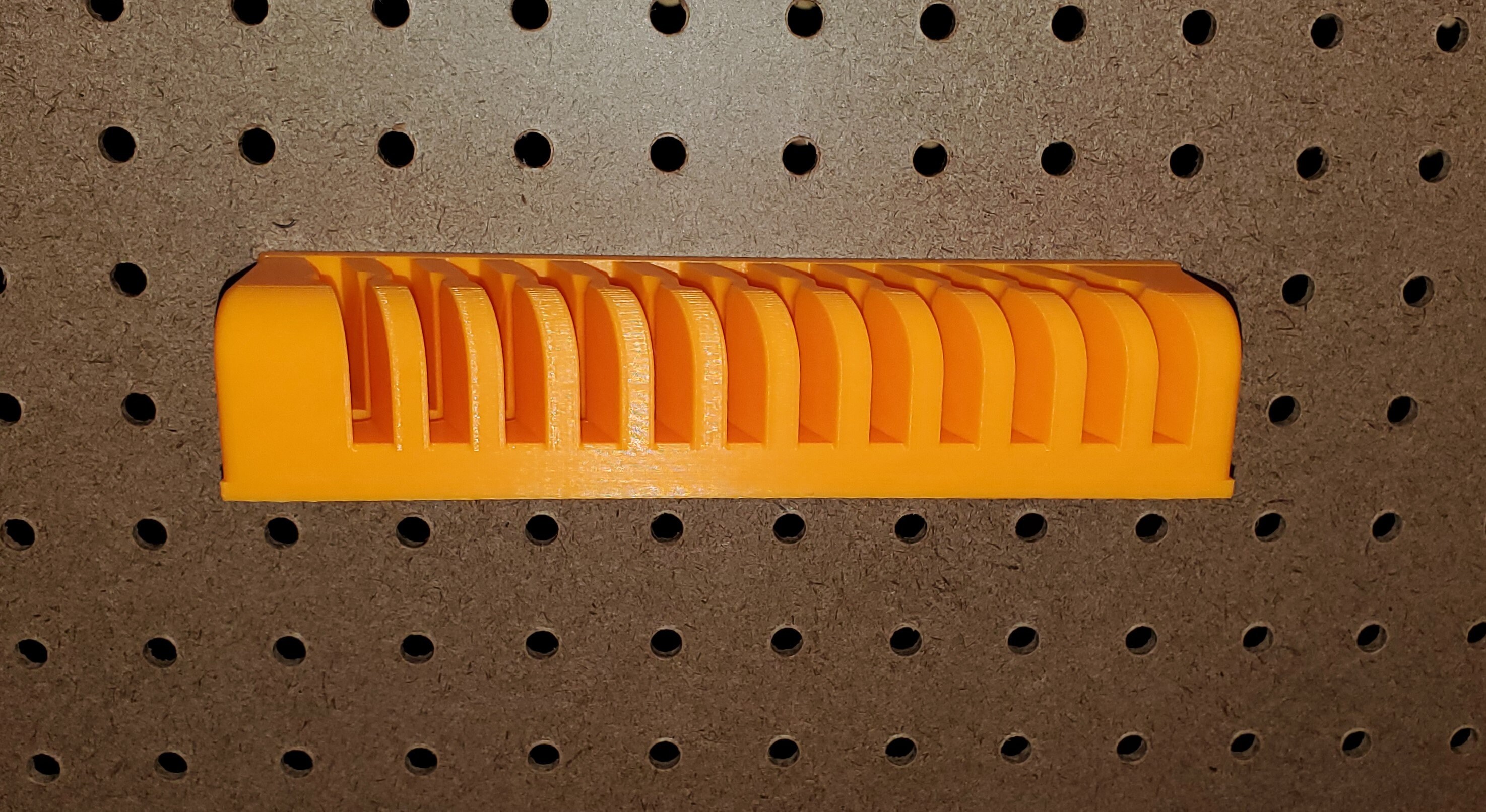 Pegboard/Skadis organizer for 1/4 spade/paddle bits Etsy