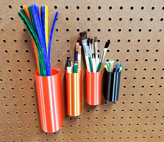 pegboard pencil holder