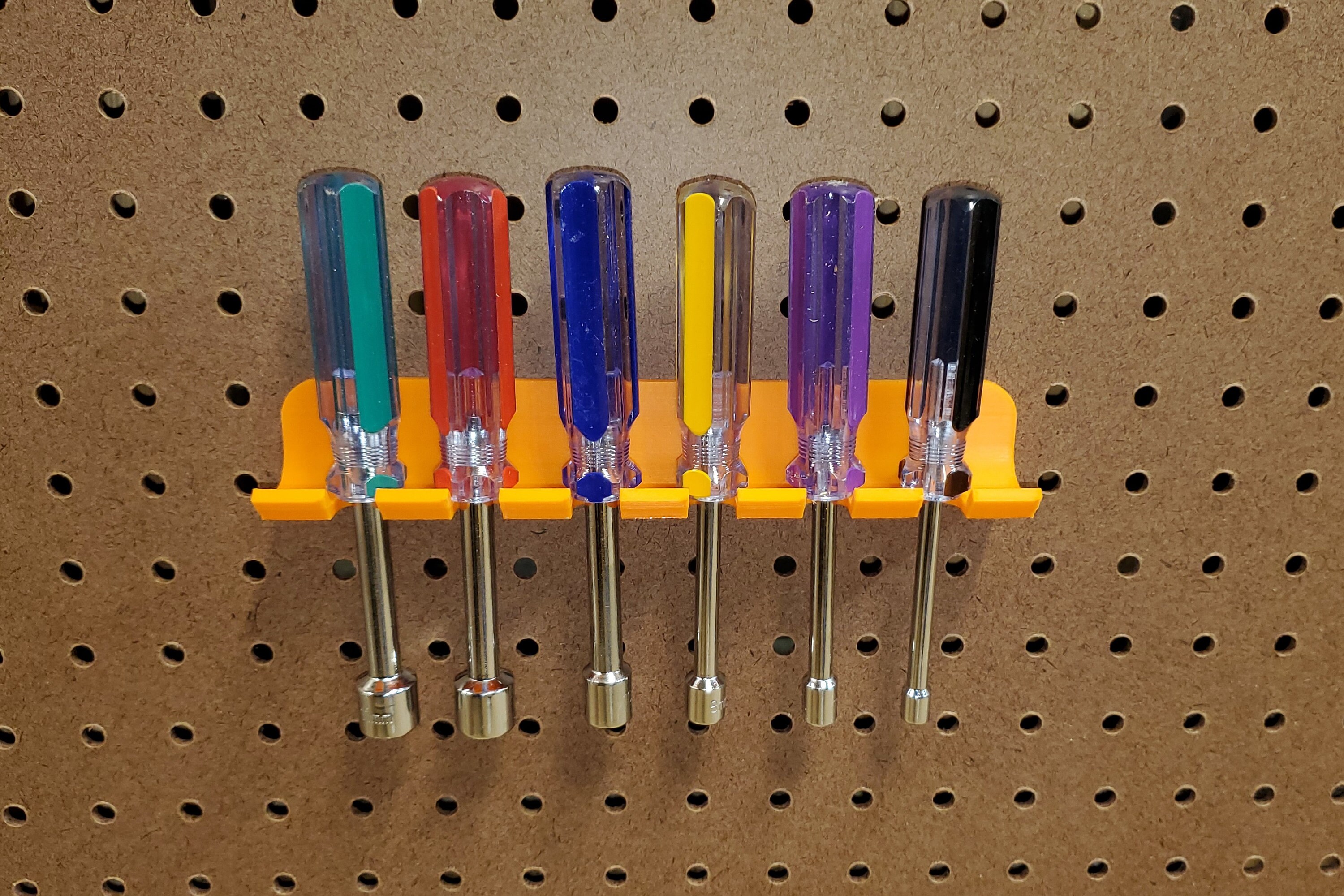 Pegboard/skadis Chisel/nut Driver/large Screwdriver Holder Etsy UK