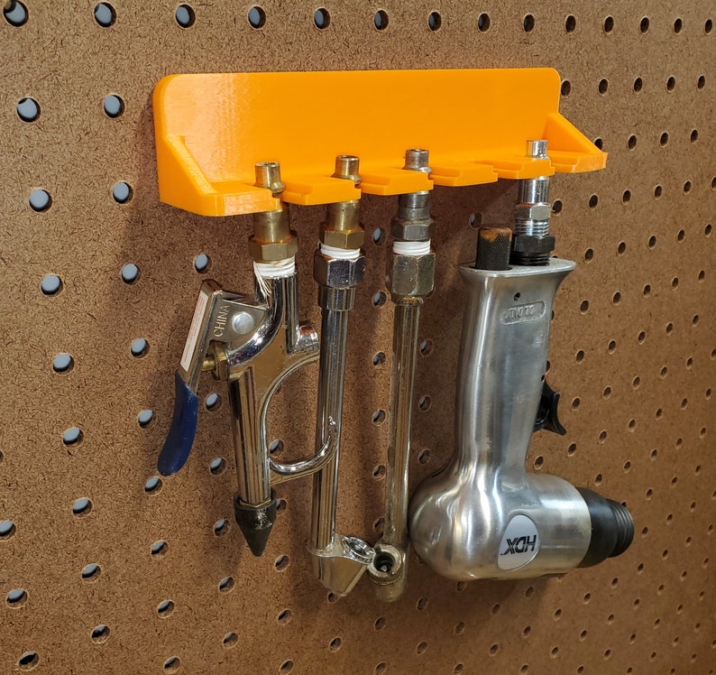 Pegboard/Skadis Air Tool Holder Etsy