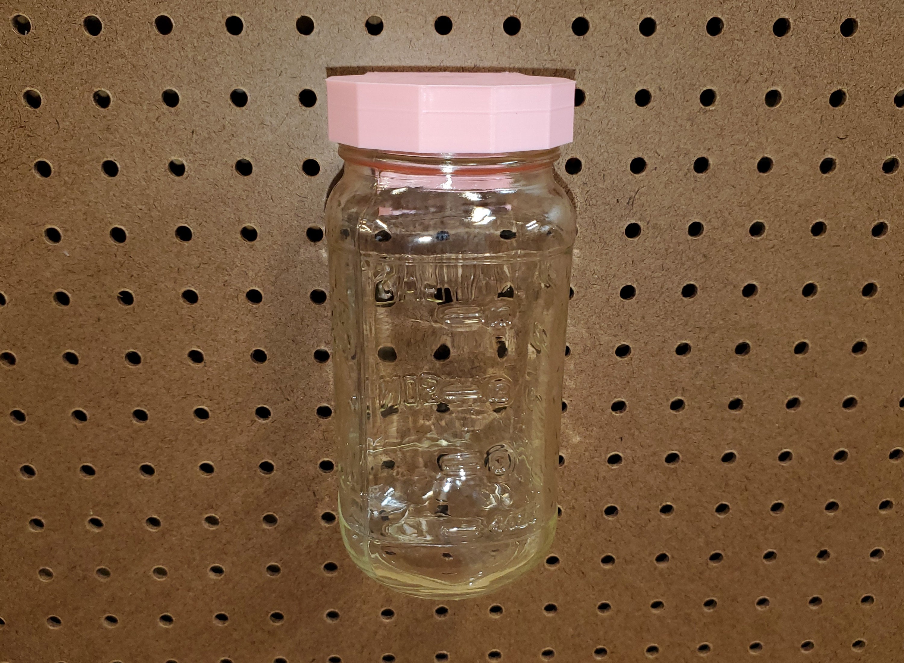 Pegboard/Skadis regular mason jar holder Etsy 日本
