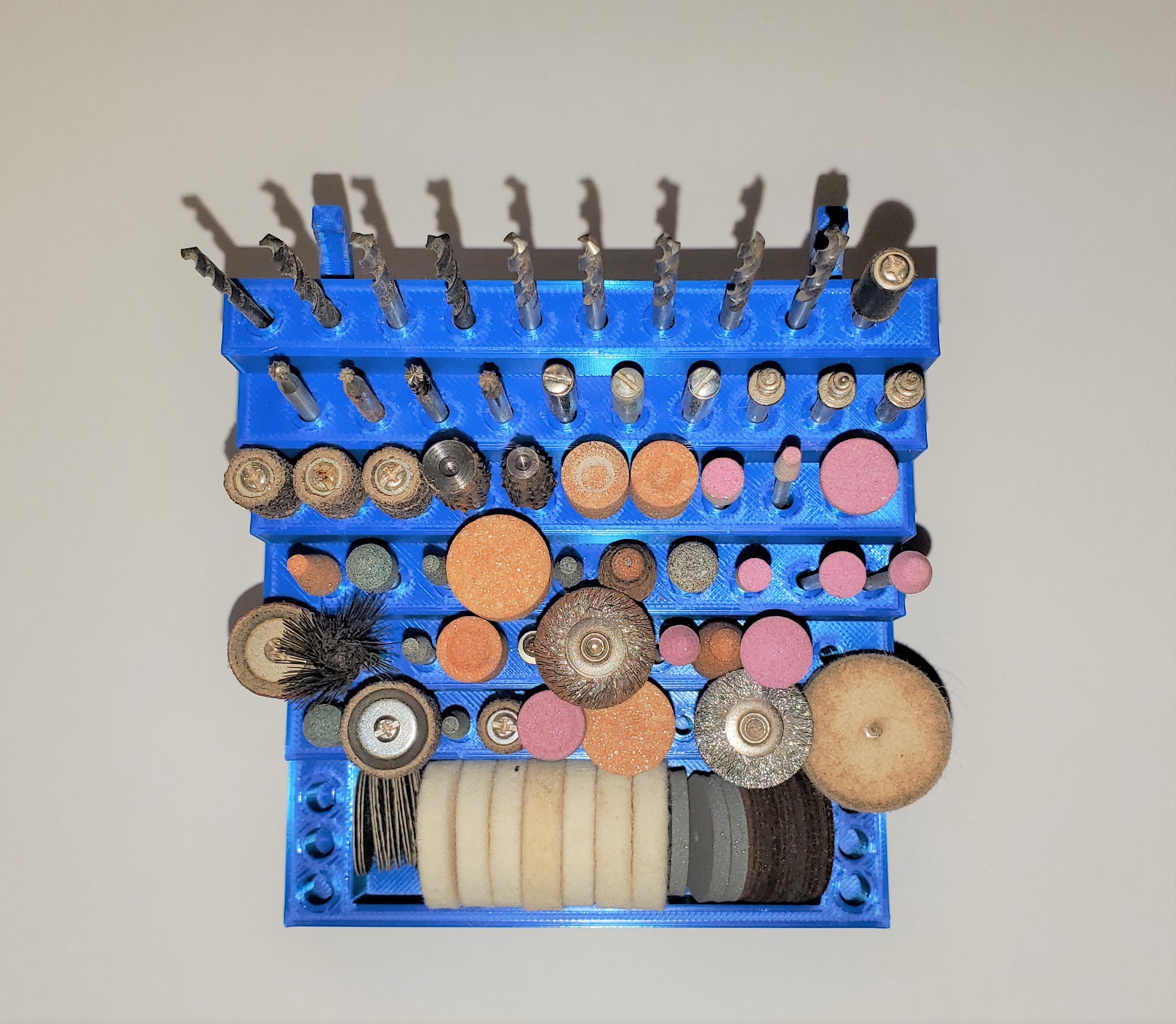 3D Printed Dremel/proxxon/rotary Tool Bit Organizer Etsy