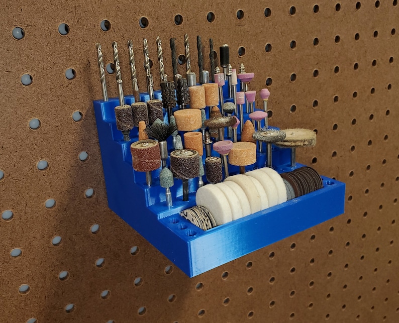 3D Printed Dremel/proxxon/rotary Tool Bit Organizer Etsy