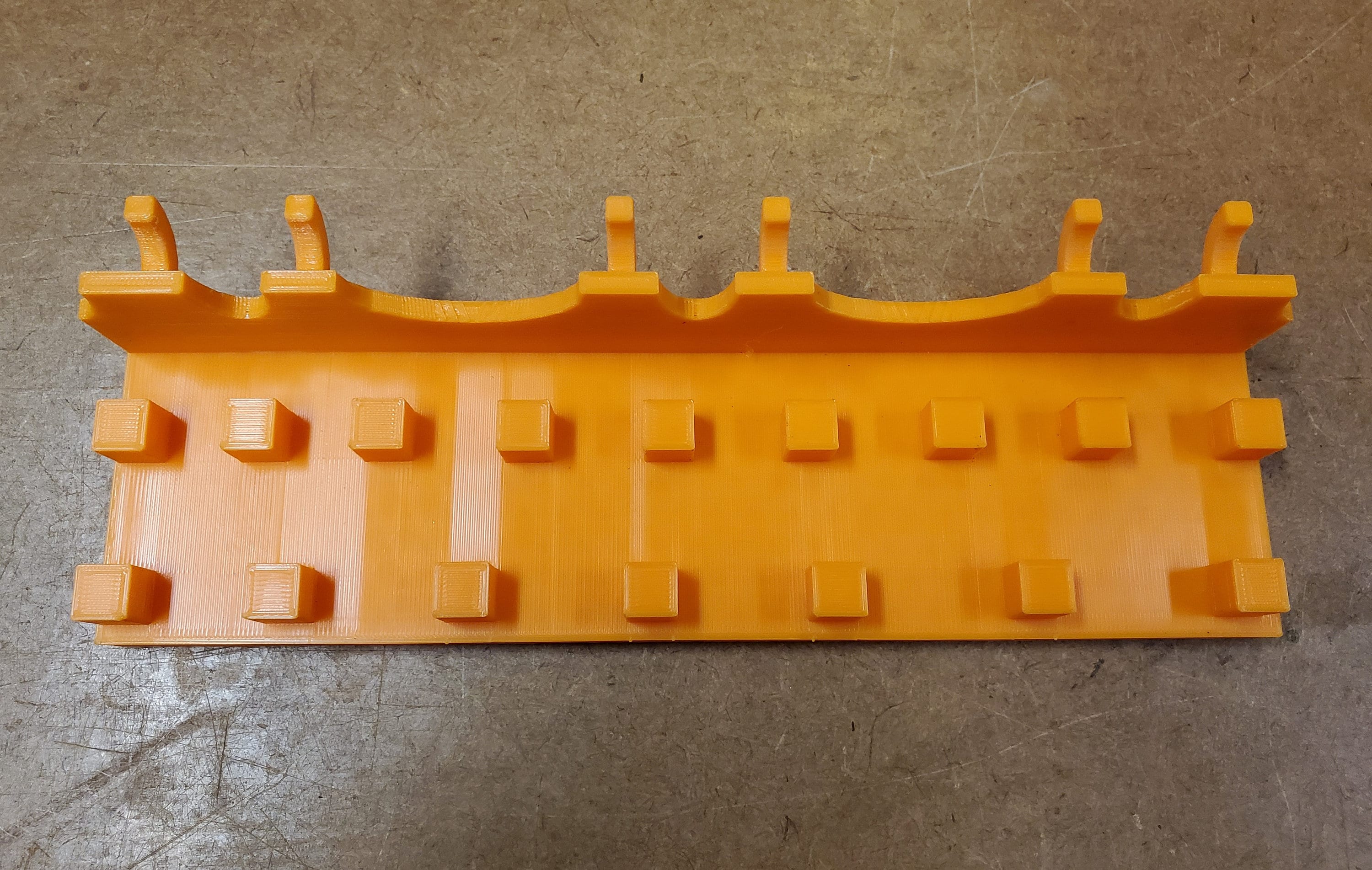 Pegboard organizer for 3/8 drive sockets holds 16 Etsy