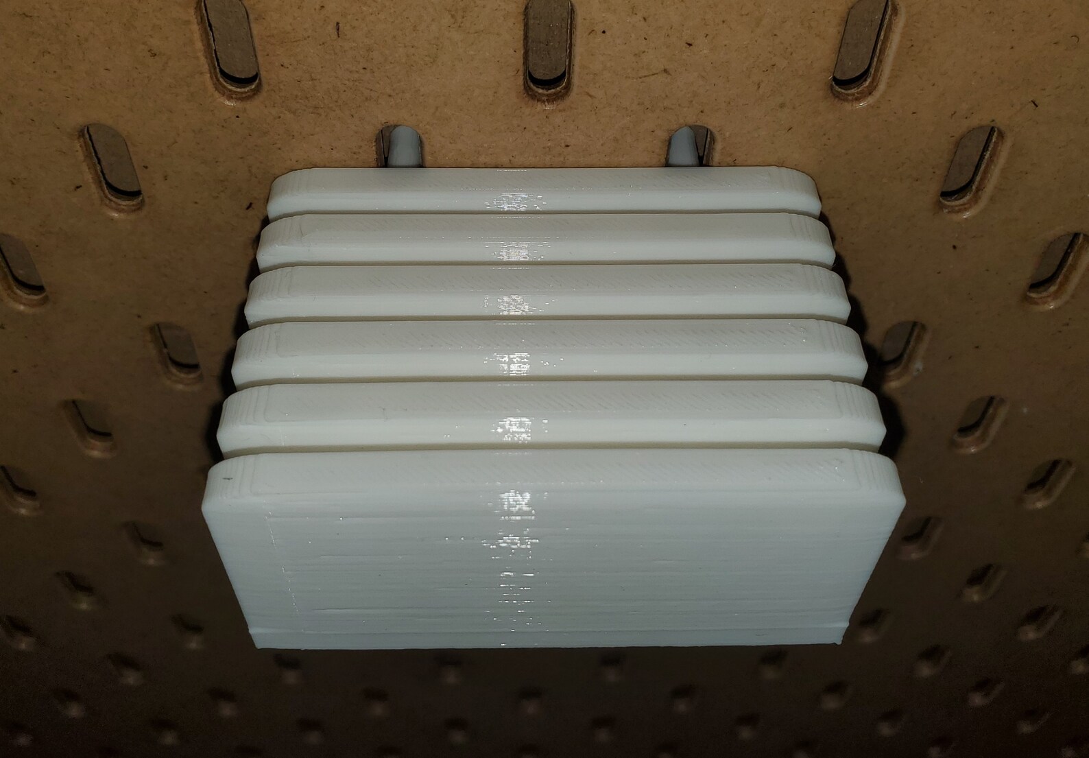 3D Printed Pegboard Ruler Holder for Quilting and Other Rulers Etsy