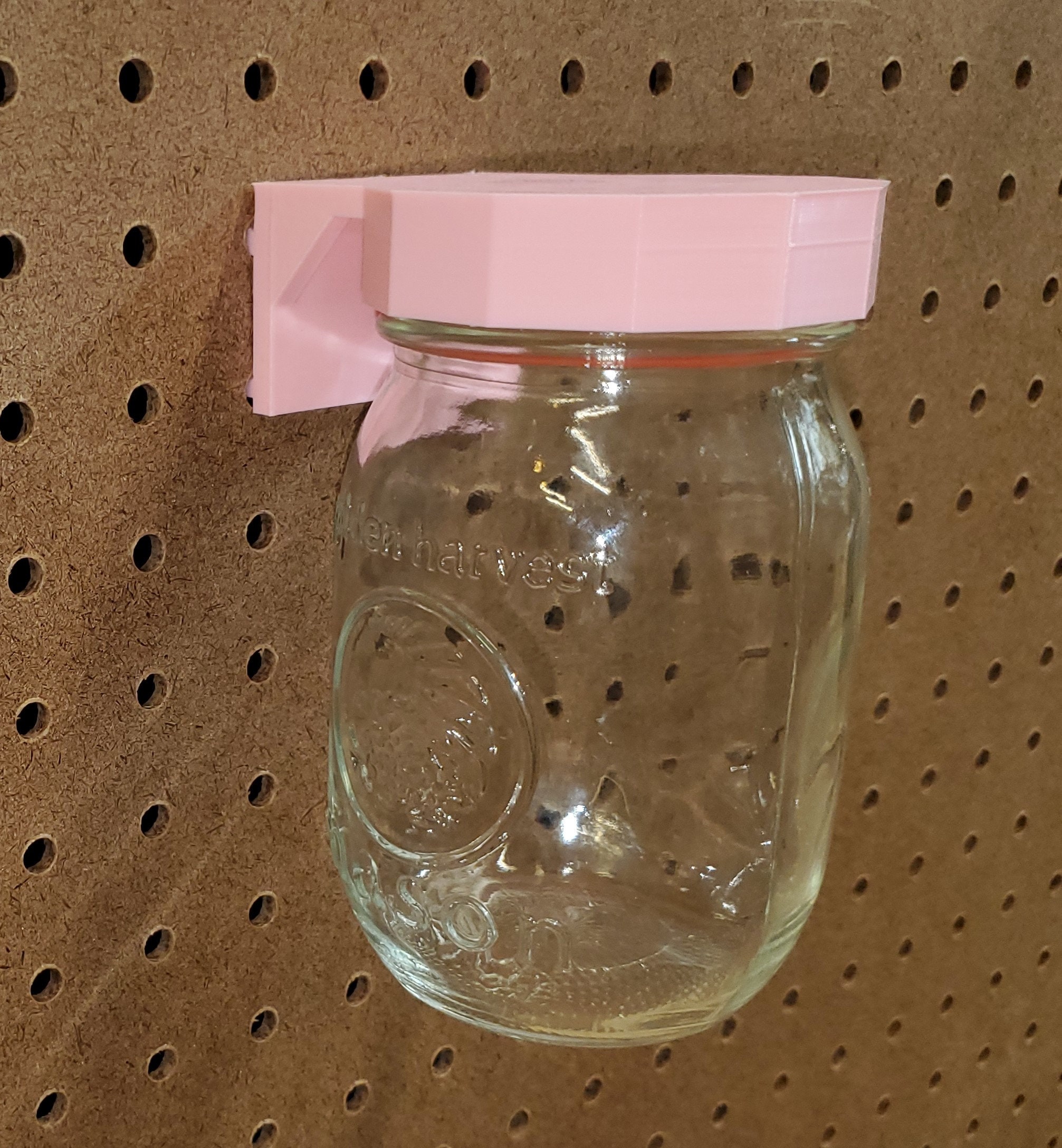 Pegboard/skadis Regular Mason Jar Holder Etsy UK