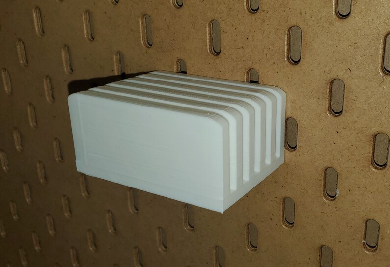 3D Printed Pegboard Ruler Holder for Quilting and Other Rulers Etsy