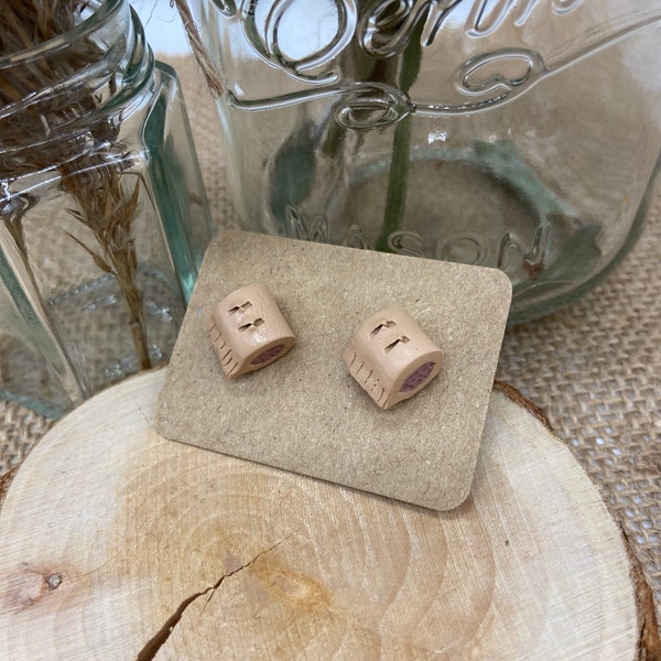 Sausage roll stud earrings - cocktail sausage rolls - surgical steel - hypoallergenic - wearable food