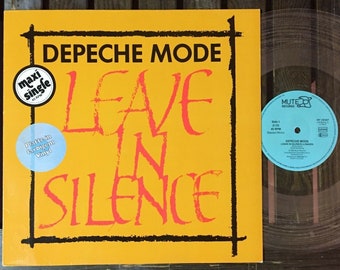 Modo Depeche - Dejar en silencio 1987 vinilo, 12", 45 RPM, Maxi-Single