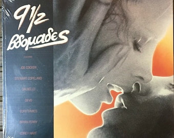 1986 Factory Sealed - 9 and Half Weeks - Original Motion Picture Soundtrack Vinyl, LP,