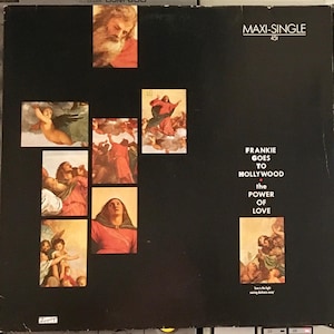 1984 Frankie Goes To Hollywood - The Power Of Love, vinyle, 12 pouces, 45 tours, maxi-simple, partiellement mixte