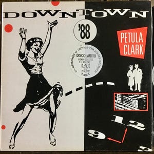 1988 Petula Clark - Downton &#39;88 , Vinyl, 12&quot;, 45 RPM