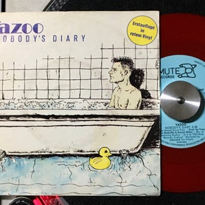 1983 Yazoo – Nobody&#39;s Diary , Vinyl, 7&quot;, 45 RPM, Single, Stereo, Red Vinyl
