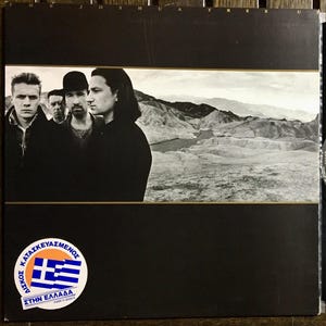1987 U2 – The Joshua Tree , Vinyl, LP, Album, Gatefold , RaRe Greek Press