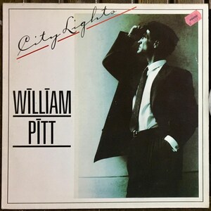 1987 William Pitt - City Lights , Vinyl, 12&quot;, 45 RPM, Maxi-Single, Stereo