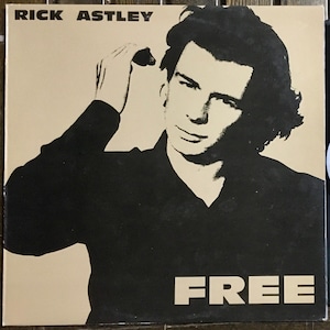 1991 Rick Astley – Free , Vinyl, LP, Album , RaRe Greek Press