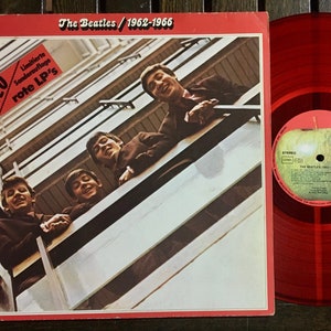 1978 Limited Edition , The Beatles – 1962-1966 , 2 x Vinyl, Compilation , Red Vinyl